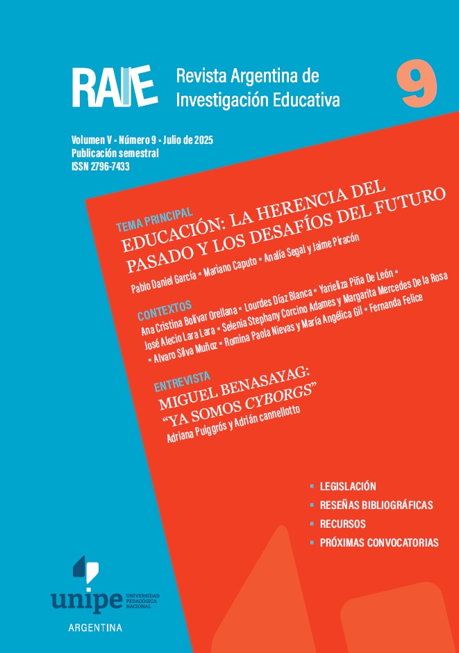 					Ver Vol. 5 Núm. 9 (2025): Educación: la herencia del pasado y los desafíos del futuro
				